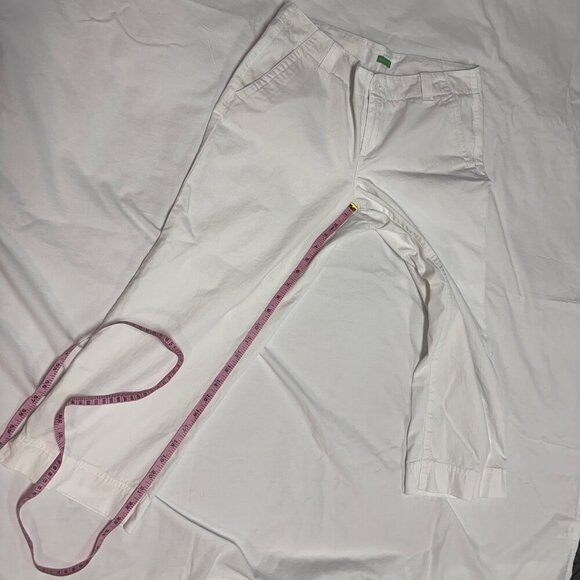 Lilly Pulitzer Palm Beach Fit Capri Pants Women’s 8 White Cotton EUC - Picture 11 of 13